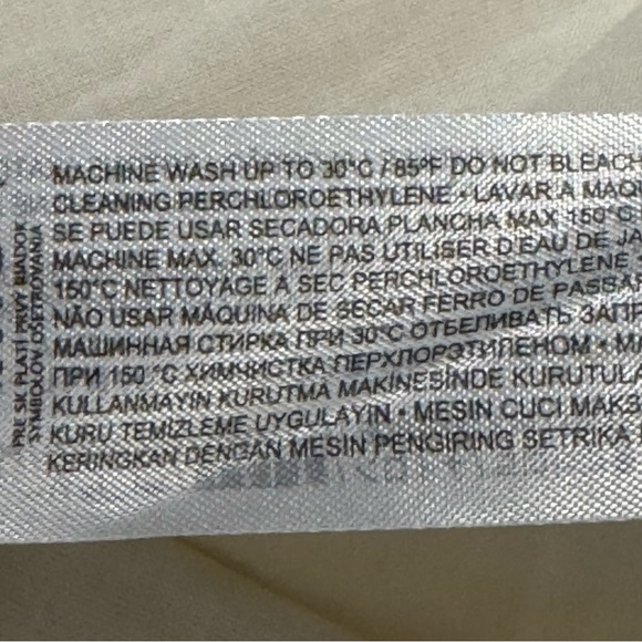 NWT MANGO MNG Size 4 Sml BOHO Cream Blouse Puff Sleeve Lace Insert Romantic NEW - Picture 12 of 13